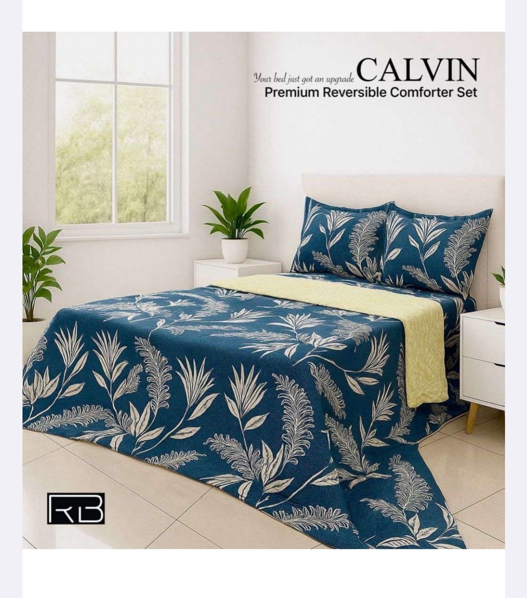 Calvin bedsheet